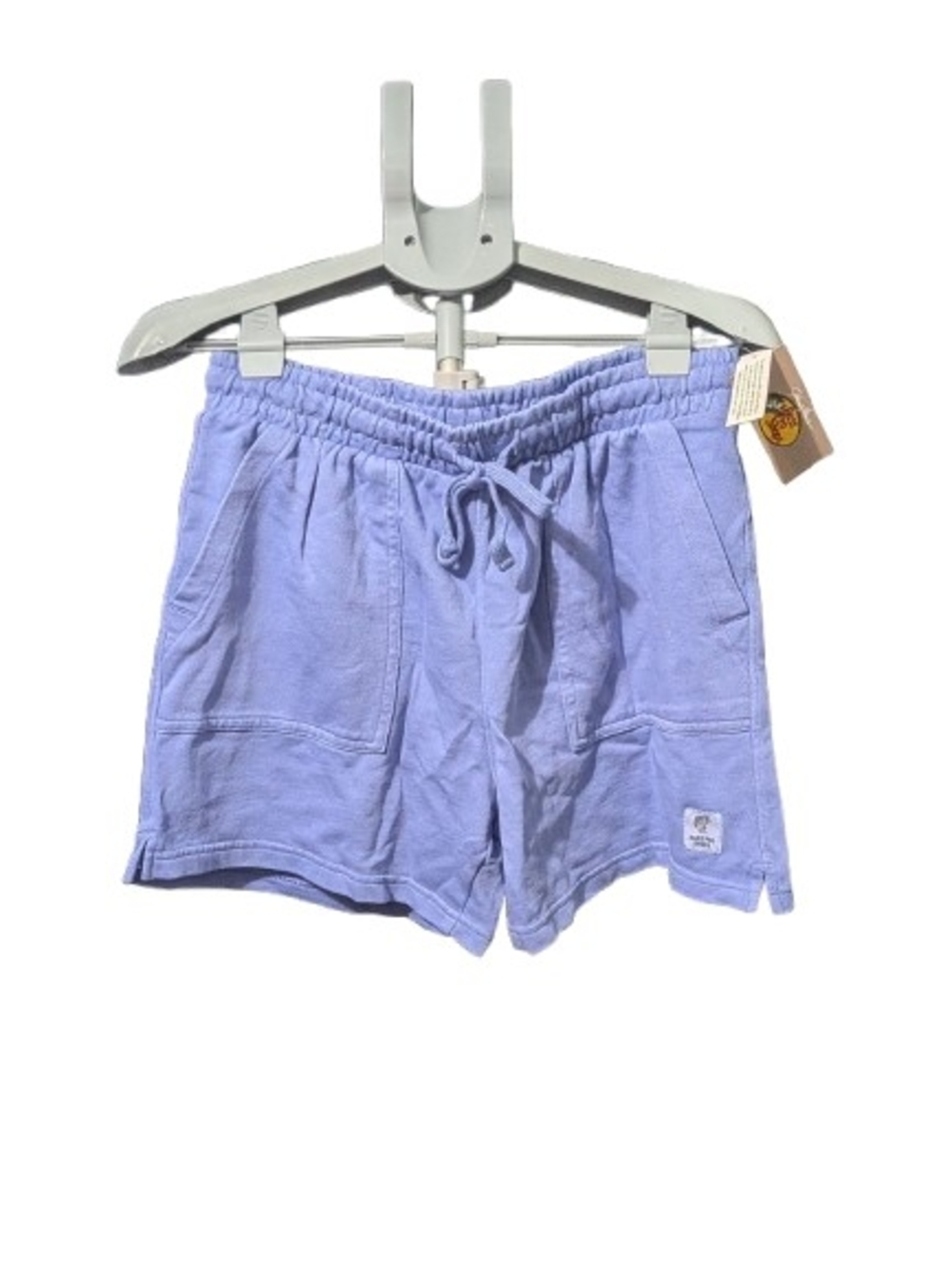 Women's Lavender Drawstring Lounge Shorts